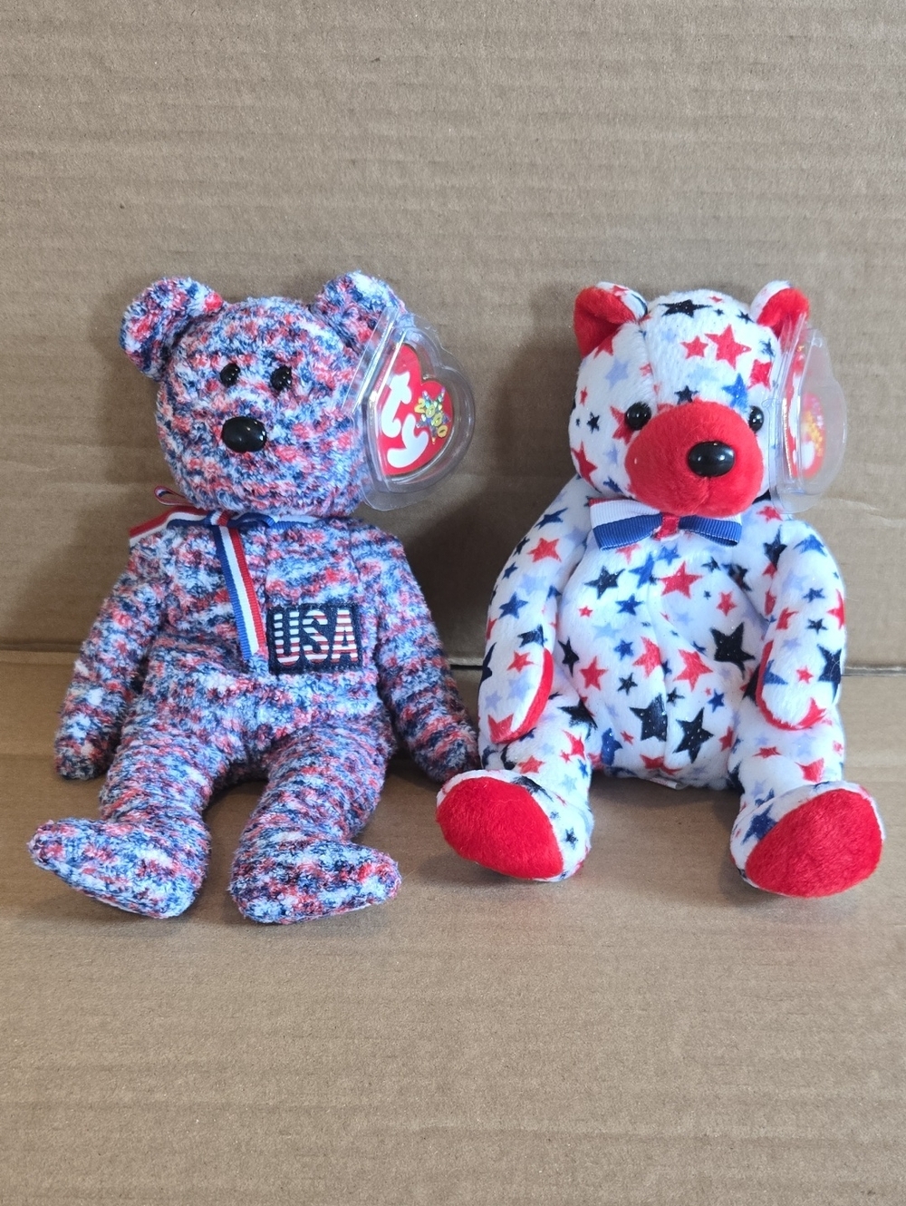 Beanie Babies - USA And Red